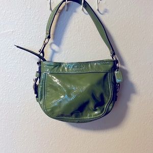 COPY - Coach Mini Shoulder Zoe Green Bag